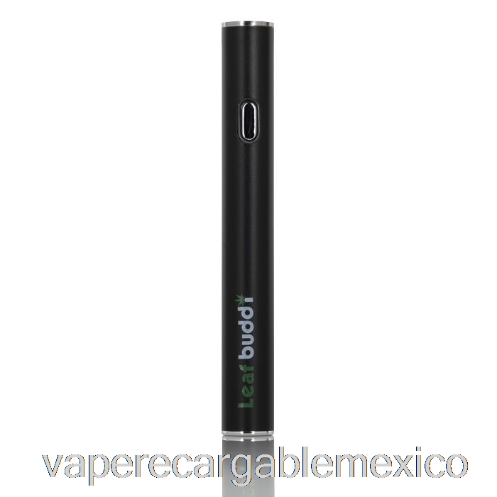 Vape Recargable Hoja Buddi Mini 280mah Batería Negro